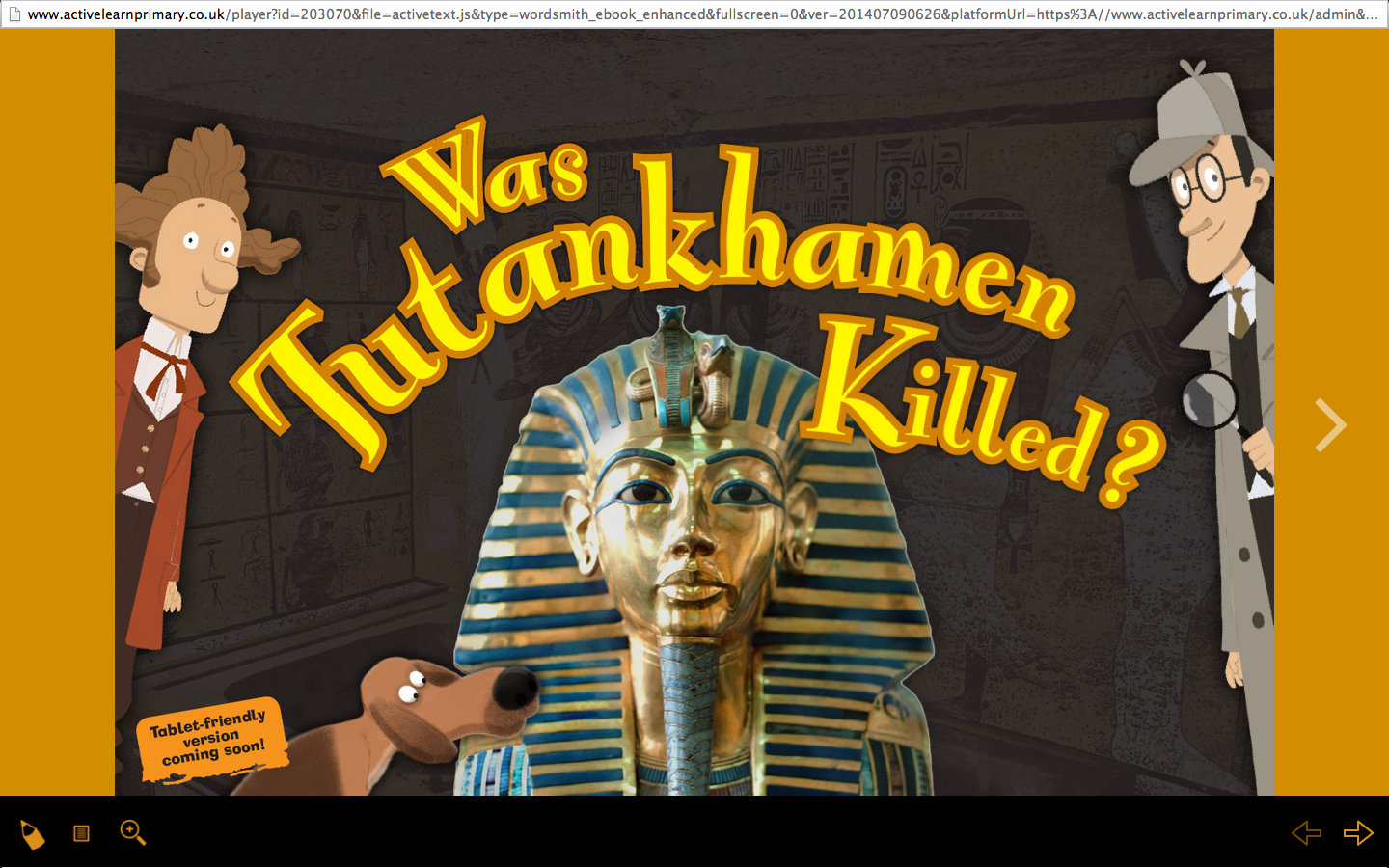 A page from the Wordsmith non-fiction eBook series.